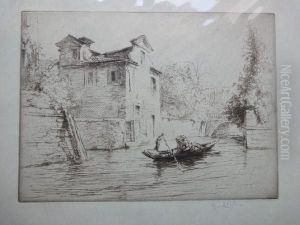 Venise, Maison Du Soleil by Edgar Chahine