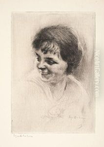 La Rieuse by Edgar Chahine
