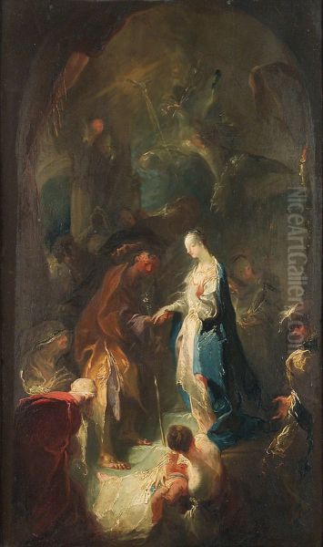 The Marriage of the Virgin - view 1