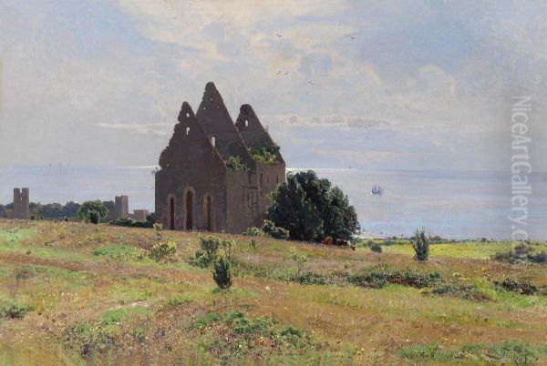 A Summer Day on the Coast at Gotland - view 1
