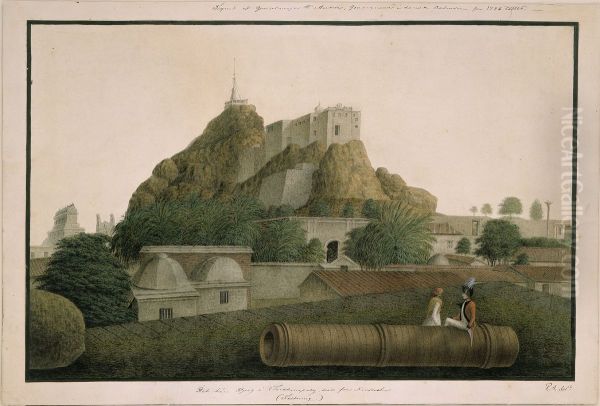 The high mountain in Trichenapoly - view 1