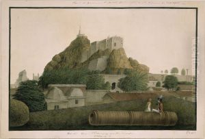 The high mountain in Trichenapoly by Peter Anker