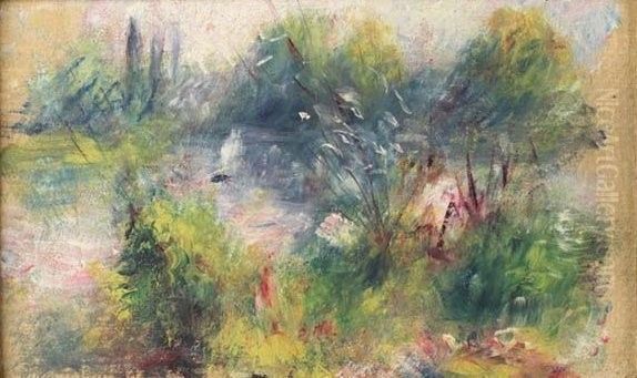 On the Shore of the Seine - view 1