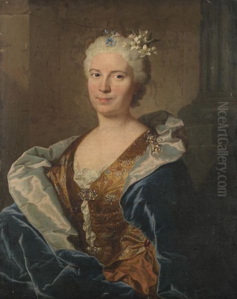 Portrait de Madame Grimaudet, neeMarie-Catherine-Genevieve Boucher(vers 1715 - apres 1780) - view 1
