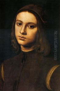 Portrait of a Young Man by Pietro Vannucci Perugino
