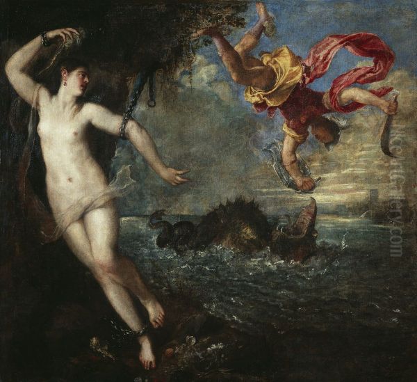 Perseus and Andromeda - view 1