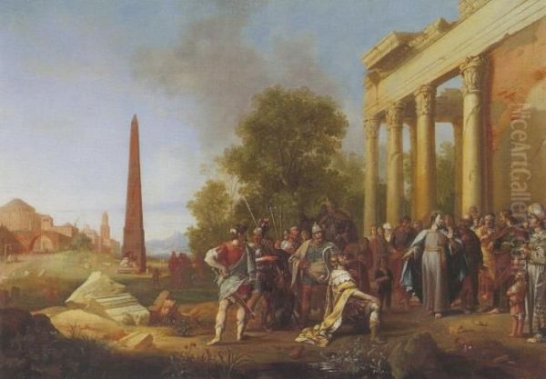 Christ and the centurion of Capernaum - view 1