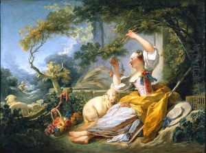 The Shepherdess by Jean-Honore Fragonard