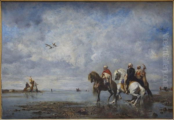 Hunting heron, Algeria - view 1