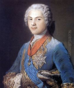 Portrait de Louis de France, duc de Bourgogne, dauphin (1729-1765) by Maurice Quentin de La Tour