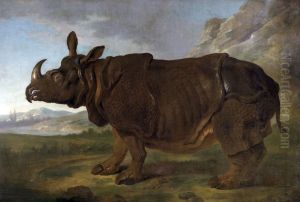 Clara the rhinoceros in Paris in 1749