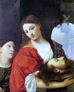 Salome con la testa del Battista by Titian