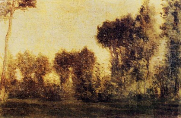 Landscape with Curtain of Trees - view 1