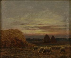 Le Berger Pres Du Village by Paul Chaigneau