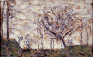 Winter by Georges Seurat
