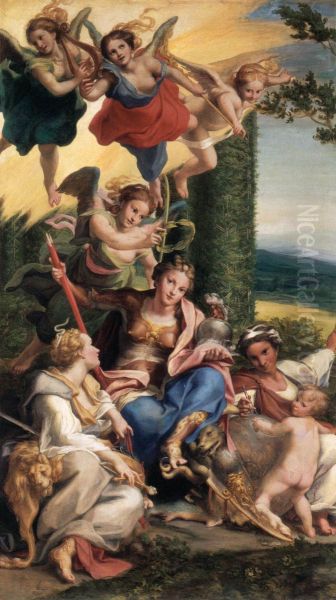Allegory of Virtues - view 1