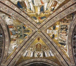 Franciscan allegories by Giotto