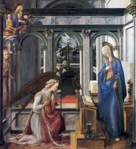 Annunciation by Filippo Lippi