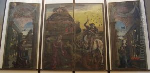 Triptych by Cosimo Tura