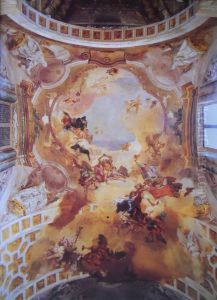 Apoteosi dei Santi Faustino, Giovita, Benedetto e Scolastica by Giovanni Domenico Tiepolo