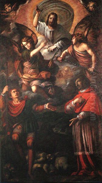 Appearance of Christ to Saint Roch - view 1