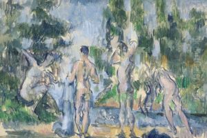 Baigneurs by Paul Cezanne