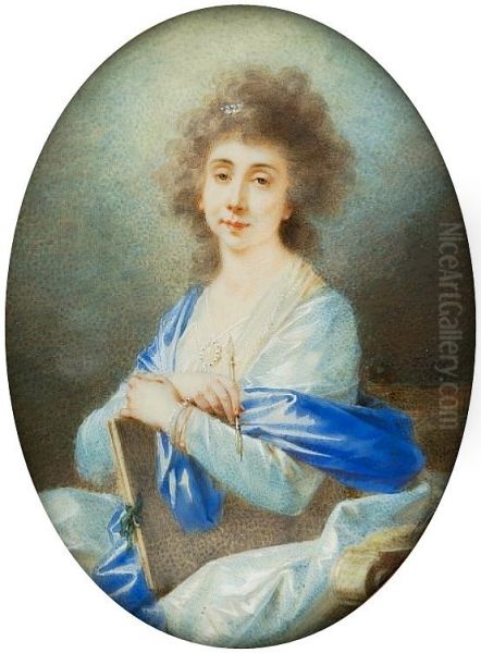 Miniature of Urszula Mniszchowa nee Zamoyska. - view 1