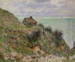 The Customs Officers' Hut at Pourville by Claude Oscar Monet