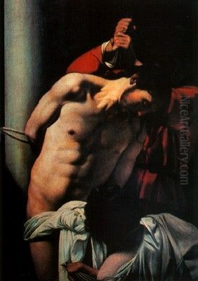 Christ at the column - view 1