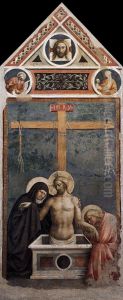 Pieta by Masolino da Panicale