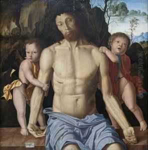 Dead Christ Held by Two Angels Dead Christ Held by Two Angels