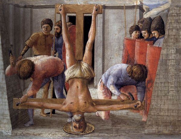 Crucifixion of St Peter - view 1