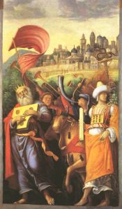 David Before the Ark of the Covenant