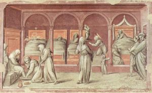 Scene from Hospital Life by Pontormo