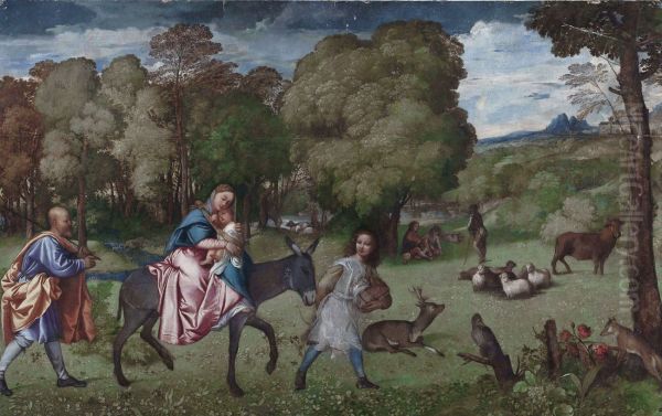 Flight into Egypt - view 1