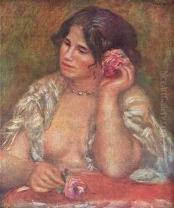 Gabriele mit Rose Gabriele mit Rose