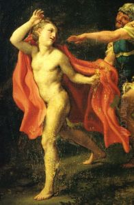 The Betrayal of Christ, with a soldier in pursuit of Mark the Evangelist by Antonio da Correggio