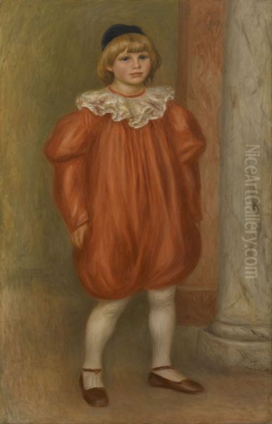 Claude Renoir in Clown Costume - view 1