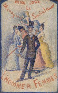 The Ladies' Man (L'Homme a femmes) by Georges Seurat