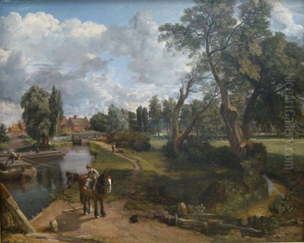 Flatford Mill ('Scene on a Navigable River') - view 1