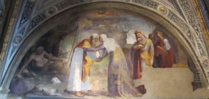 Incontro alla Porta d'Oro by Domenico Beccafumi
