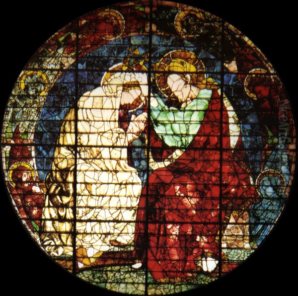 Coronation Incoronazione della Vergine the Virgin - view 1