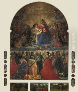 Coronation of the Virgin by Ghirlandaio Domenico
