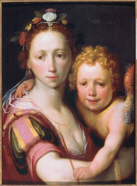 Venus and Cupid - view 1