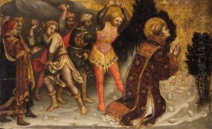 Stoning of St. Stephen by Gentile Da Fabriano
