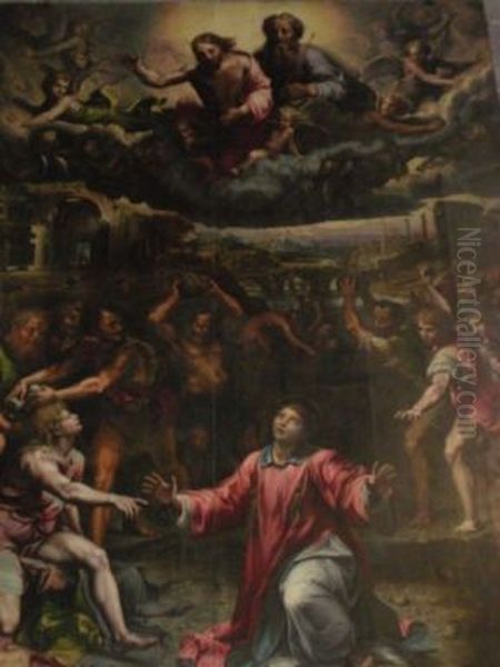 Stoning of Saint Stephen - view 1