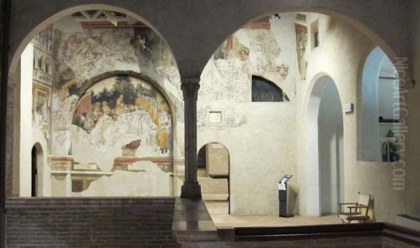 Trinci Palace - Romulus and Remus Loggia - view 1