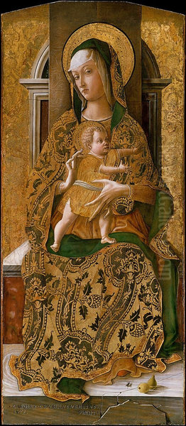 Madonna and Child Enthroned - view 1