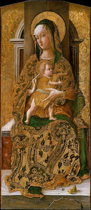 Madonna and Child Enthroned Madonna and Child Enthroned
