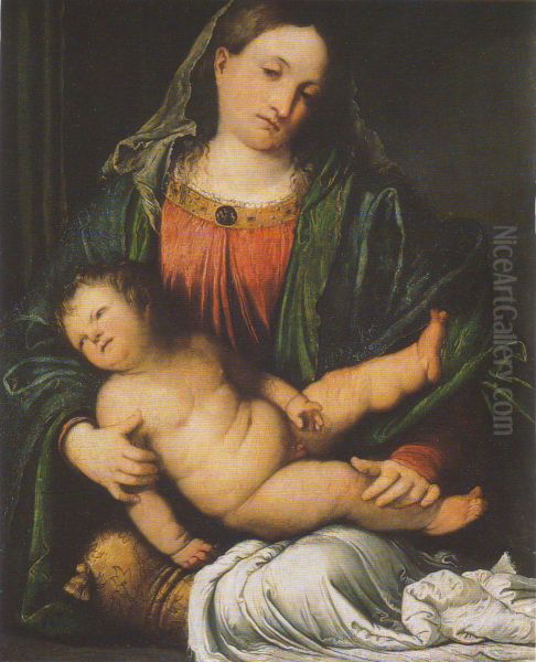 Madonna with child - view 1